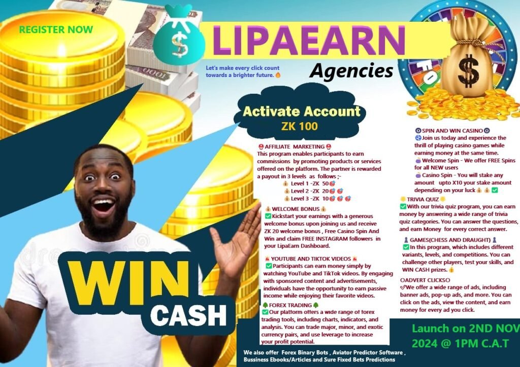 LipaEarn – Sign up LipaEarn