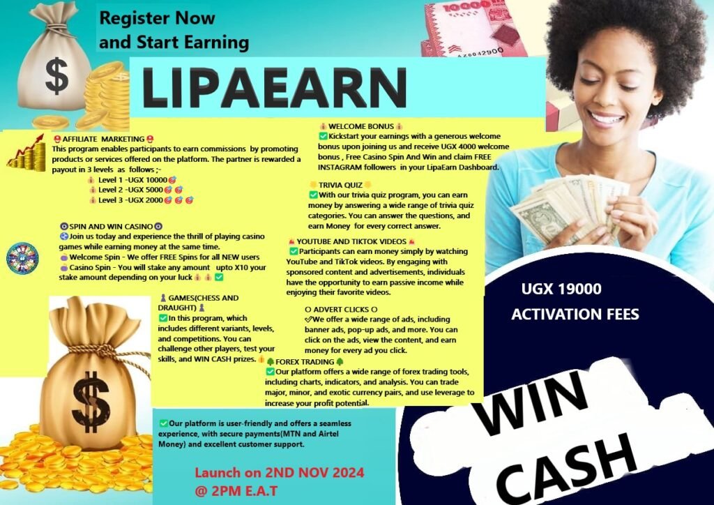 LipaEarn – Sign up LipaEarn