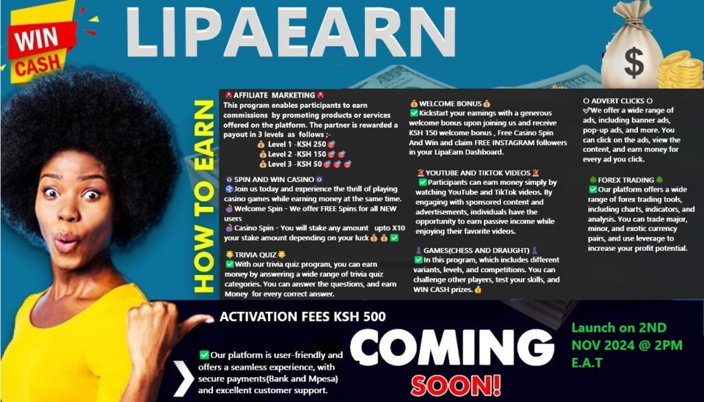 LipaEarn – Sign Up LipaEarn